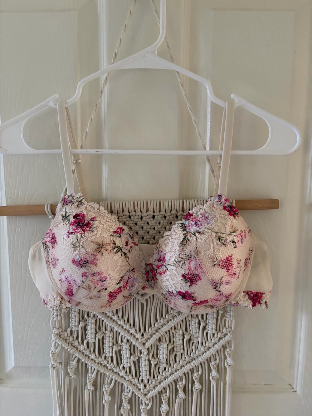 Intimissimi Light Lined Bra, Pretty Flowers Print, Size 36C